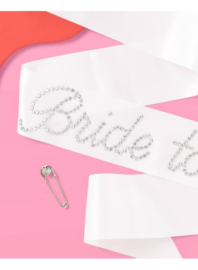 xo, Fetti xo, Fetti Rhinestone Bride To Be Sash | Bachelorette Party Decorations, Bridal Shower Gift, Bridesmaid Favors  - Image 4