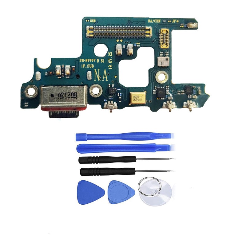 Eaglewireless USB Charging Port Flex Cable Dock Connector Charger Dock Board Replacement for Samsung Galaxy Note 10 Plus N976U N976V N976N N976B+Toolkit (Only for US Version, Not fit EU Version) - Image 1