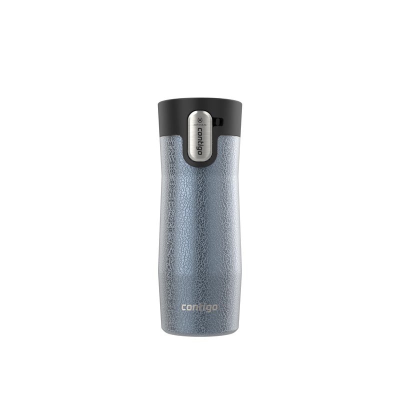 Contigo AUTOSEAL West Loop VacuumInsulated Stainless Steel Travel Mug with EasyClean Lid 16 oz Crystal Lakeside