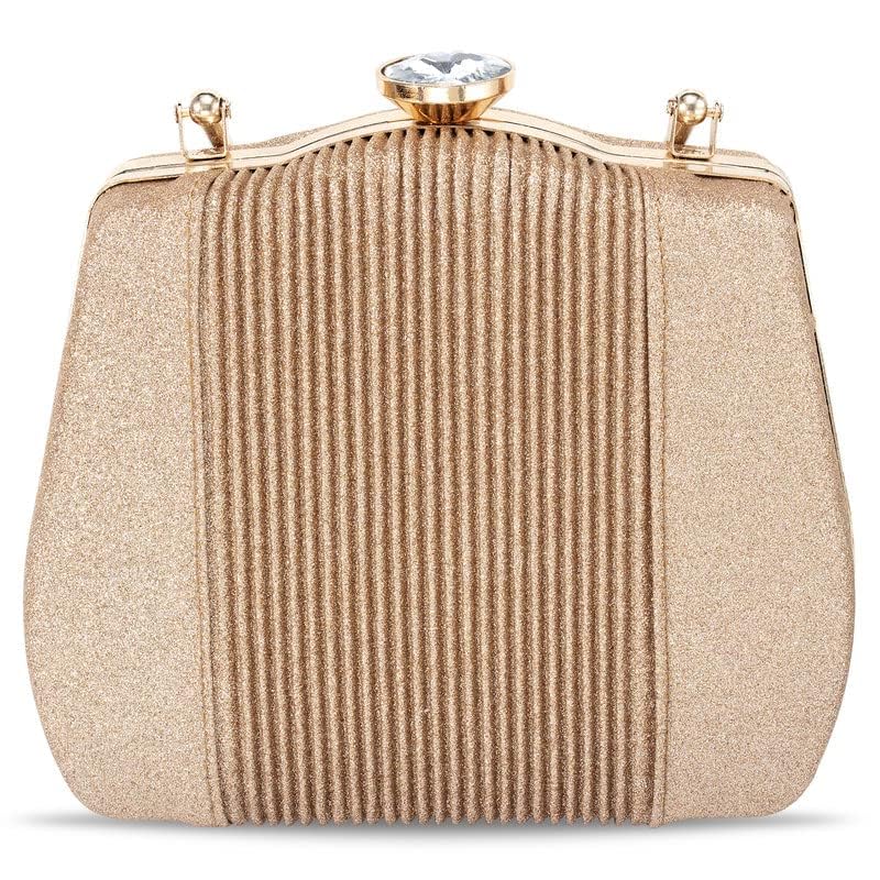 Aheli Clutch Purses Gift for Women Wedding Handmade Evening Handbags Party Bridal Clutch - Image 2