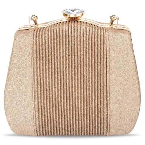 Aheli Clutch Purses Gift for Women Wedding Handmade Evening Handbags Party Bridal Clutch - Image 1