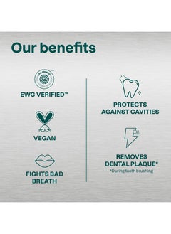 Attitude ATTITUDE Toothpaste with Fluoride, Prevents Tooth Decay and Cavities, Vegan, Cruelty-Free and Sugar-Free, Whitening, Peppermint, 4.2 Oz  - Image 5