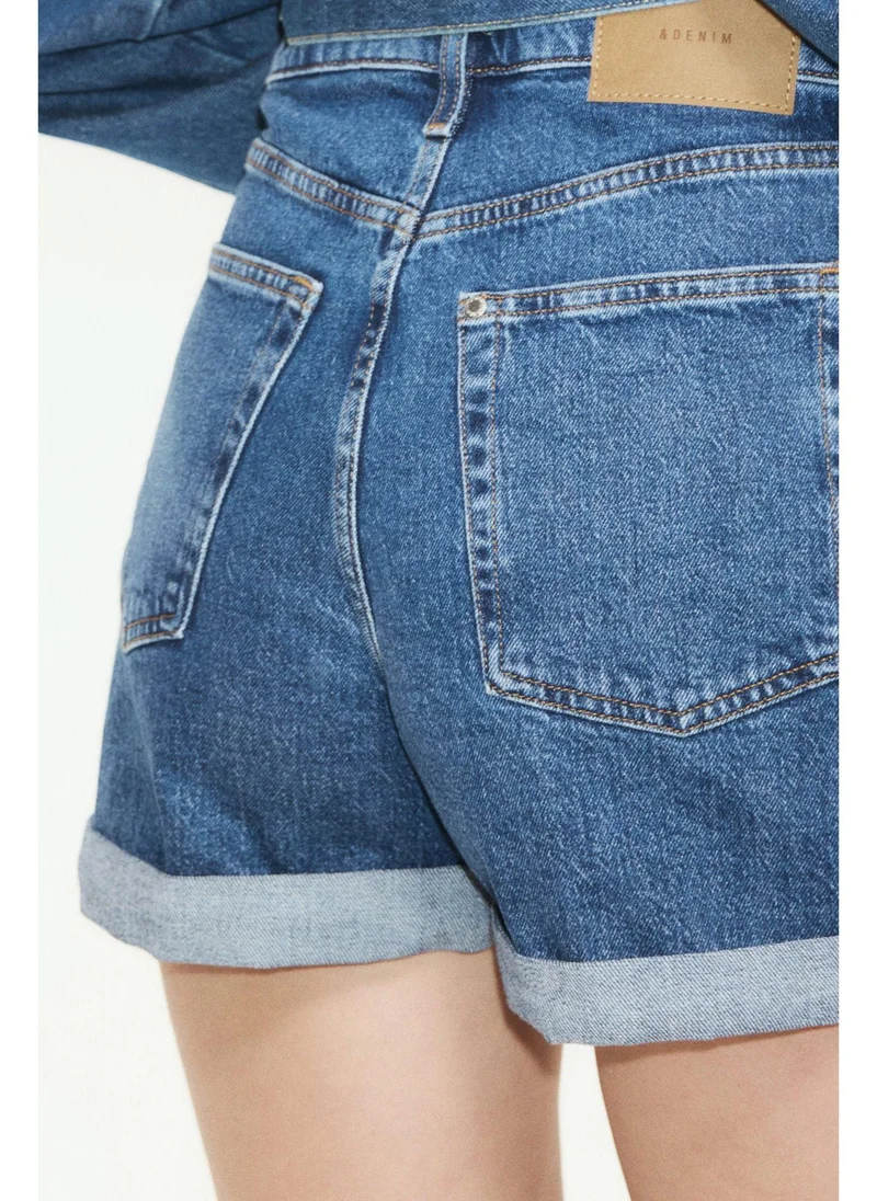 اتش اند ام Ultra High Denim shorts
