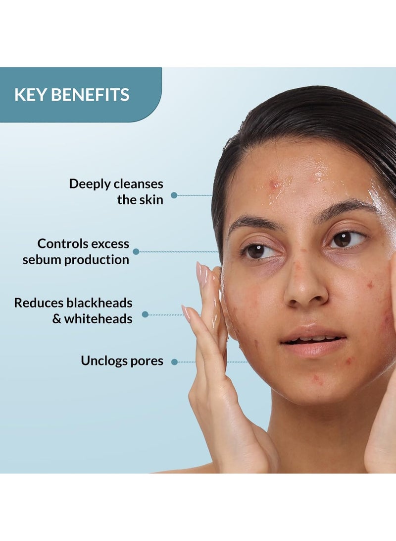 FIXDERMA 2% Salicylic Acid Face Wash for Oily Skin | Sulphate Free | Face Cleanser for Acne or Pimples | Acne Clearing Face Wash for Men & Women - 60 ML - Image 4