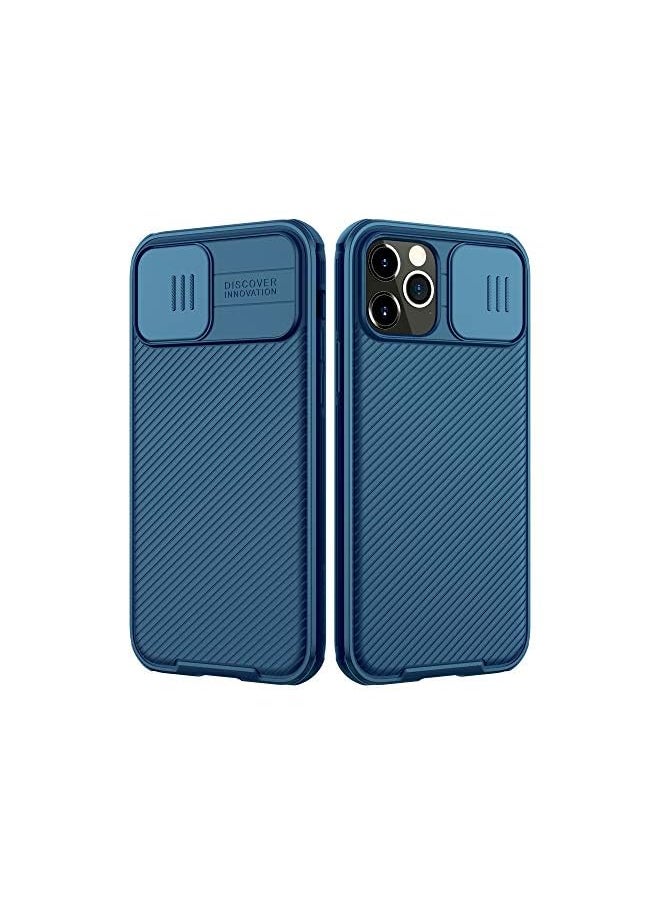 Nillkin Compatible for iPhone 12/12 Pro Case, CamShield Series Case with Slide Camera Cover, Slim Stylish Protective 6.1" - Blue  - Image 2