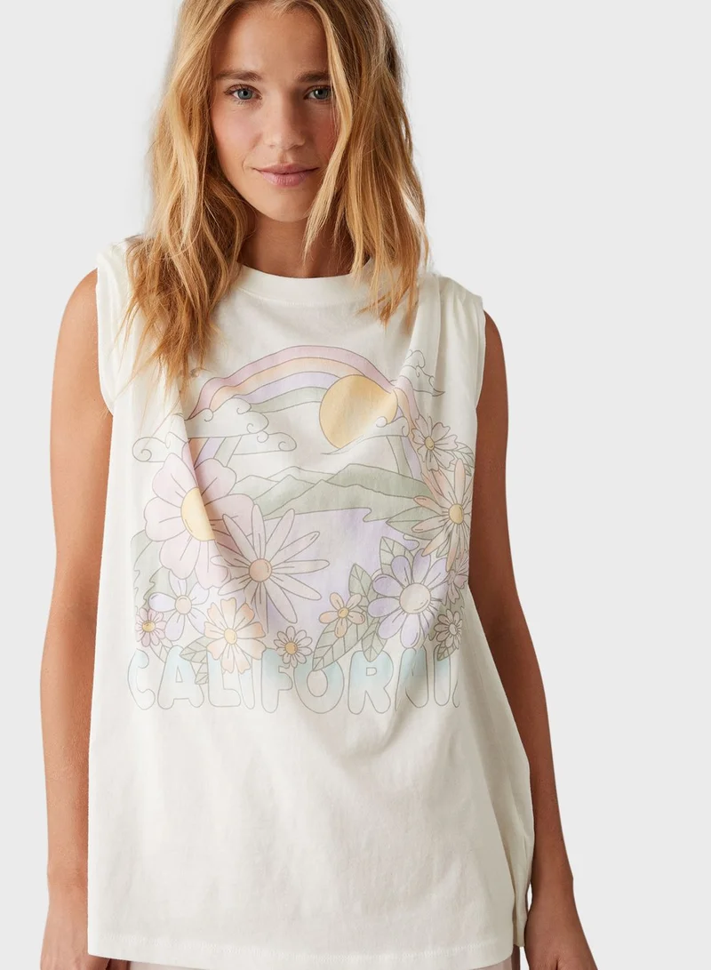 American Eagle Graphic Crew Neck T-Shirt