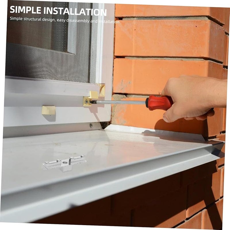 Artibetter Casement Window Lock Strike Keeper Replacement Accessories Durable Secure Easy Install - Image 5