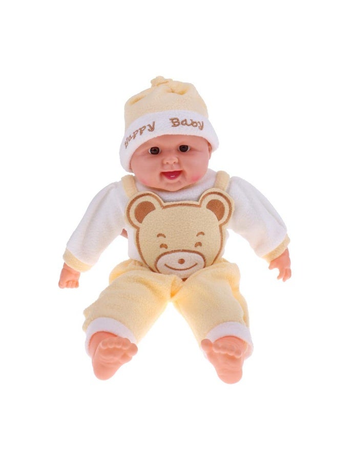 42Cm Vinyl Baby Doll, Reborn Baby Doll, (With Multi-Colored Clothes) - Image 2