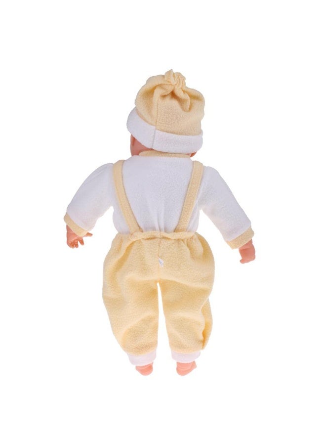42Cm Vinyl Baby Doll, Reborn Baby Doll, (With Multi-Colored Clothes) - Image 3