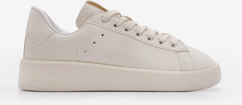 MARJIN Women's Sneaker Thick Sole Lace-Up Sports Shoes Dopre