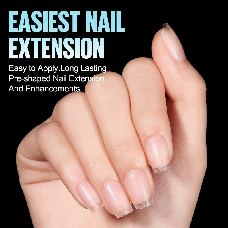 TOMICCA Extra Short Coffin Nail Tips, 360Pcs Extra Short Gel Tips Full Matte Soft Nails Tips, Fake Acrylic Coffin Nail Tips for Dip Powder Gel Polish 15 Sizes - Image 3