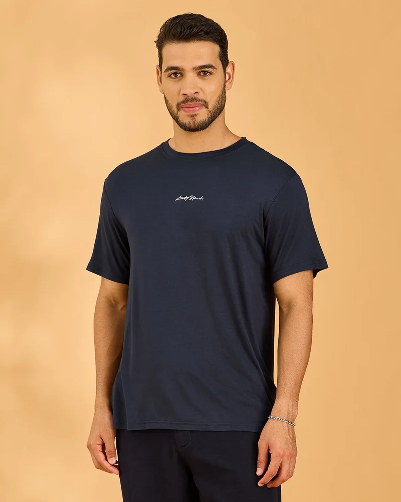 Redtag Men Assorted Printed Shirt With T-Shirt
