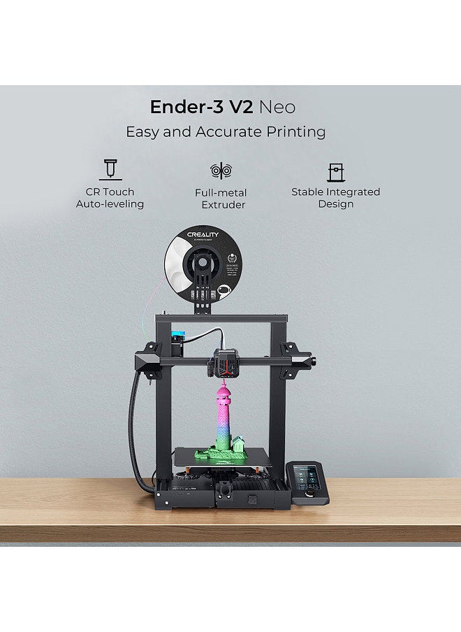 Creality 3D - Original Creality 3D Ender-3 V2 Neo Desktop 3D Printer FDM 3D Printing Machine - Image 1