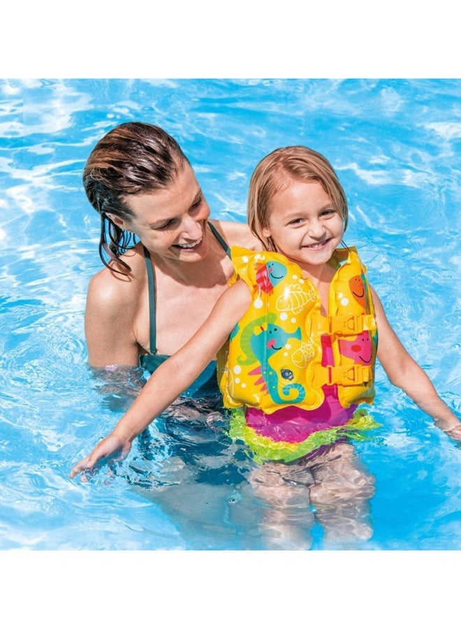 INTEX Tropical Buddies Inflatable Life Jacket 41x30cm 41x30cm - Image 2
