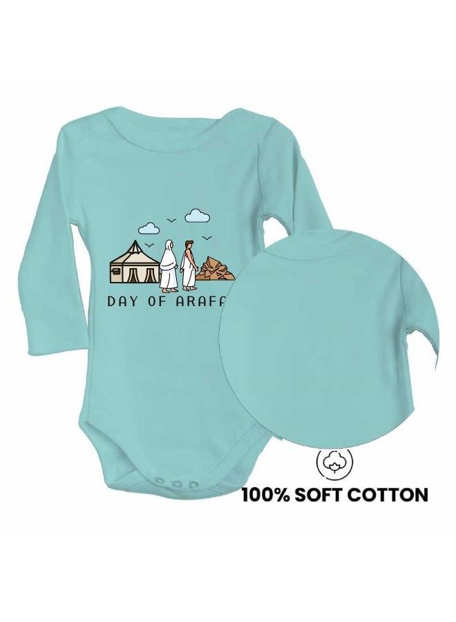 PRINTSHOP4ME Arafah Day Baby Romper|Long Sleeve Cotton Romper|Eid & Hajj Baby Outfit  - Image 4