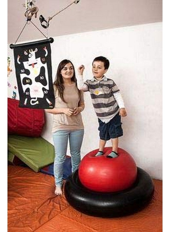 أزود كرة قفز من AZOD، كرة قفز، كرة قفز، كرة قفز، كرة قفز قابلة للنفخ، لعبة كرة للأطفال مع مضخة كرة، متعددة الألوان - Image 4