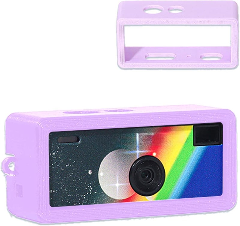 WUNIAK Case for Kodak CHARMERA Keychain Digital 1987 Camera,Soft Silicone Protective Portable Scratch Shock Resistant,Purple. - Image 1