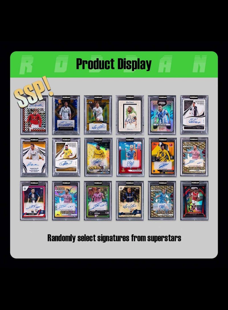 football star card *10 for collection,  Including autographed card by football star * 1 - Image 4