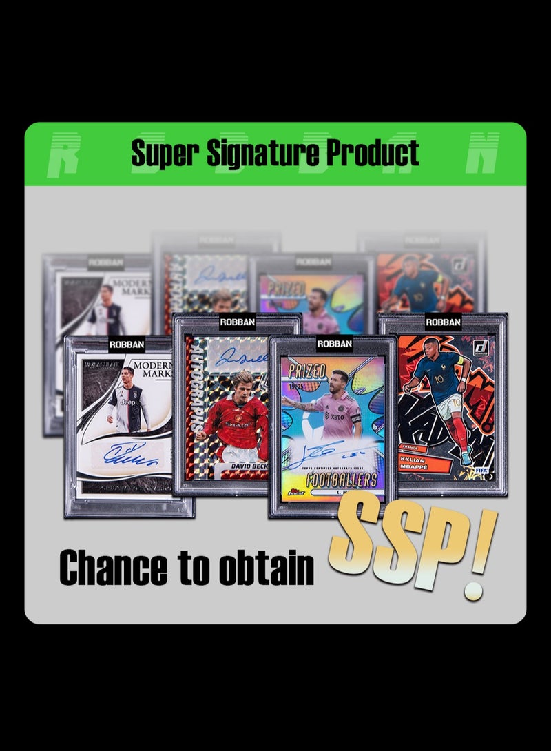 football star card *10 for collection,  Including autographed card by football star * 1 - Image 3