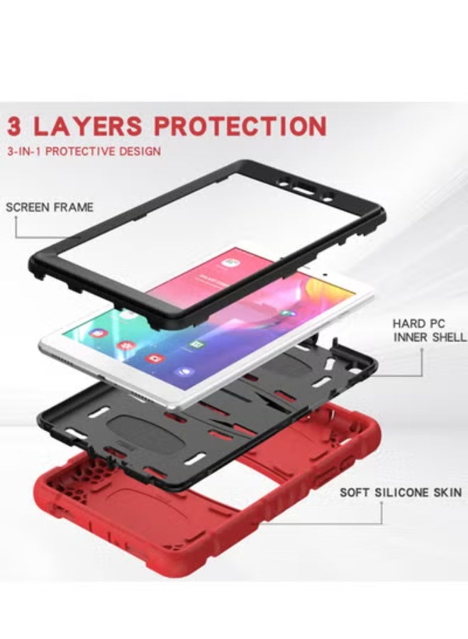 GULFLINK SAMSUNG back Cover Protect Case for Tab A T290/T295 8 inch red - Image 5