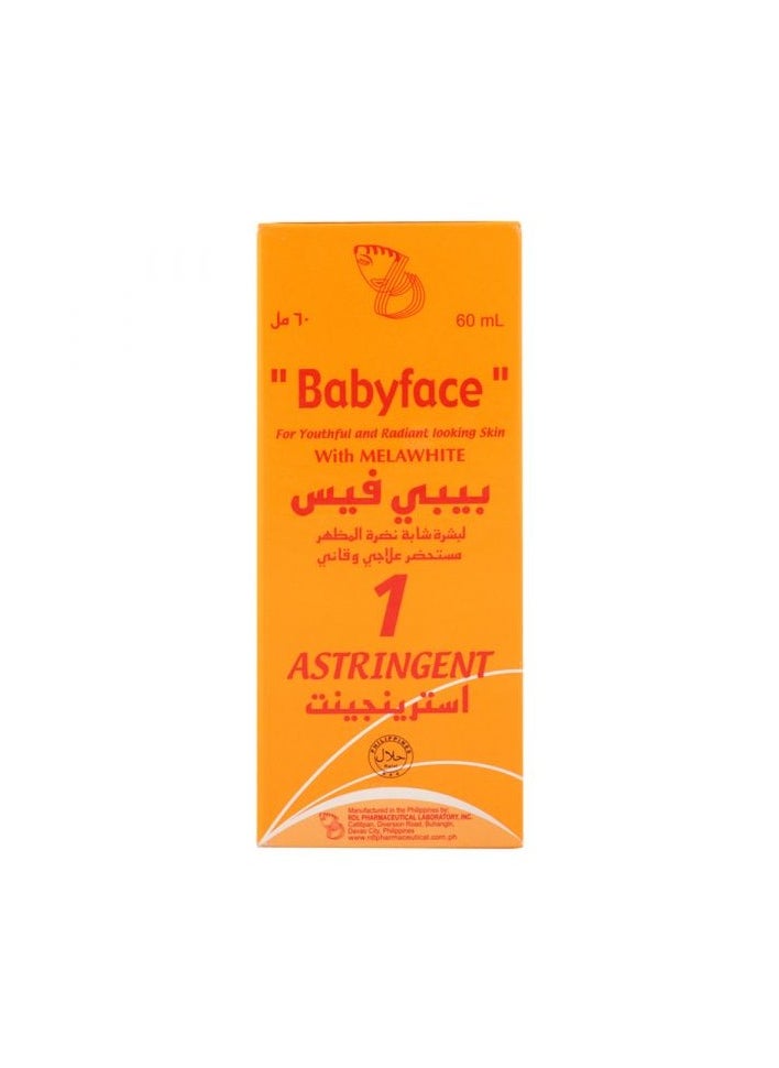 Astringent with Mela white, 60ml