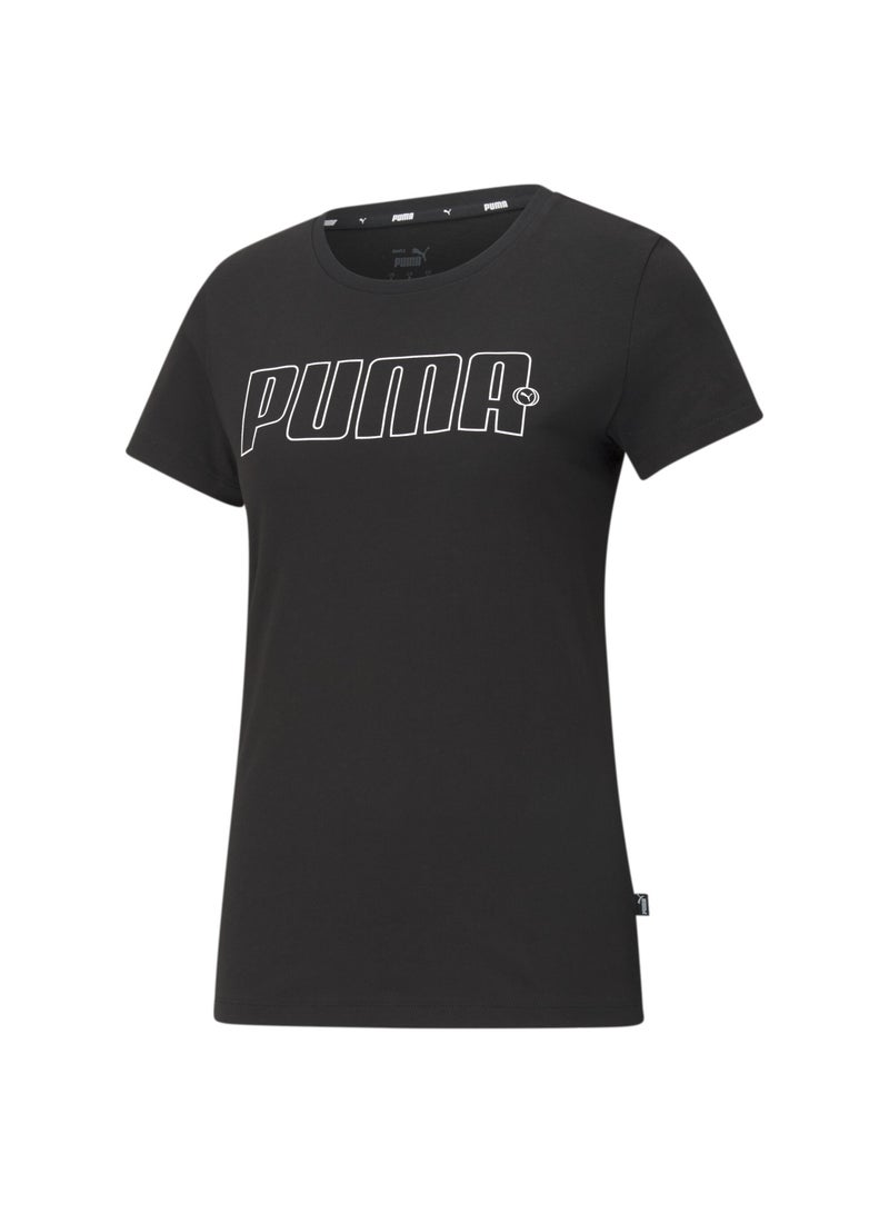PUMA Rebel Womens Graphic T-Shirt - Image 1