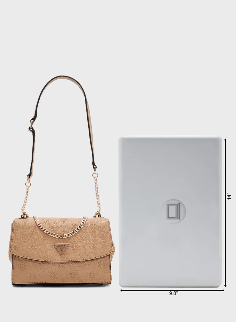GUESS Cresidia Convertible Crossbody Flap Crossbody