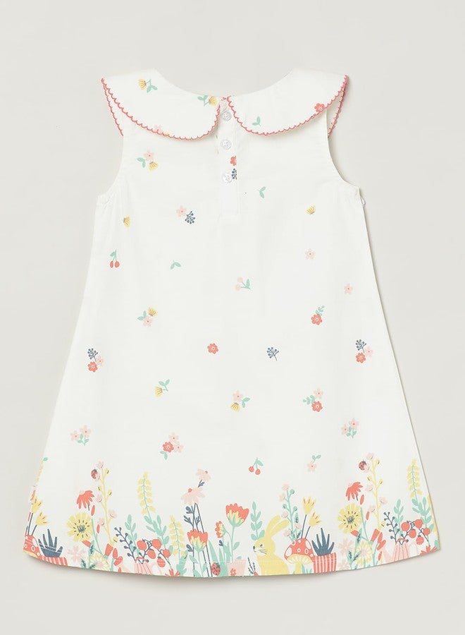 ميلو فستان ميلو قطني أبيض اللون - أبيض - Image 2