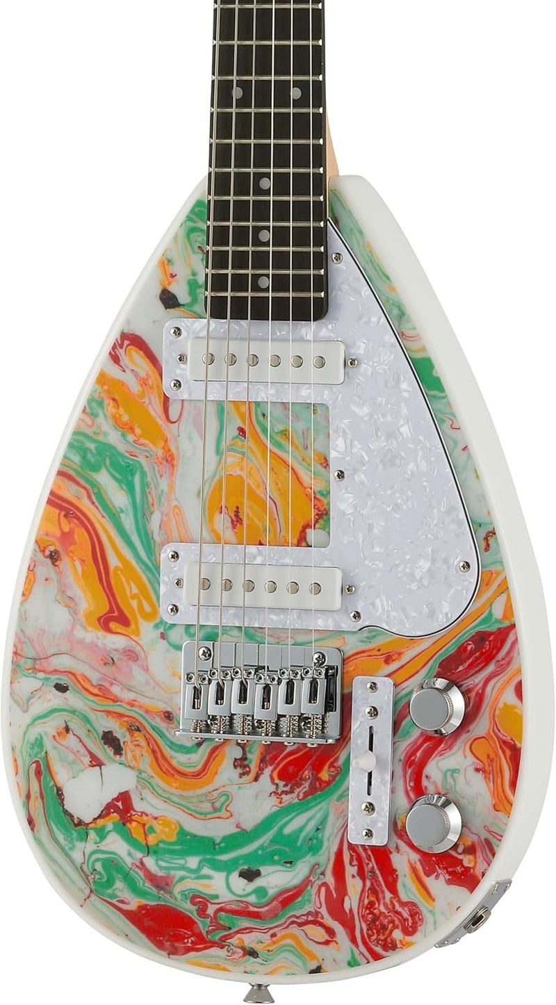 Vox Mark III Mini Electric Guitar - Teardrop Marble - Image 4