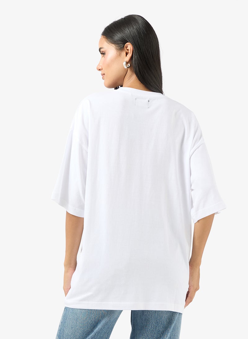 Ginger Oversize Graphic T-Shirt - Image 2