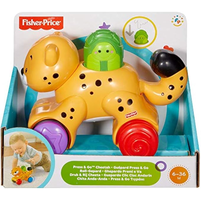 FP AMAZING ANMLS PRESS & GO-CHEETAH, CROCODILE - Image 5