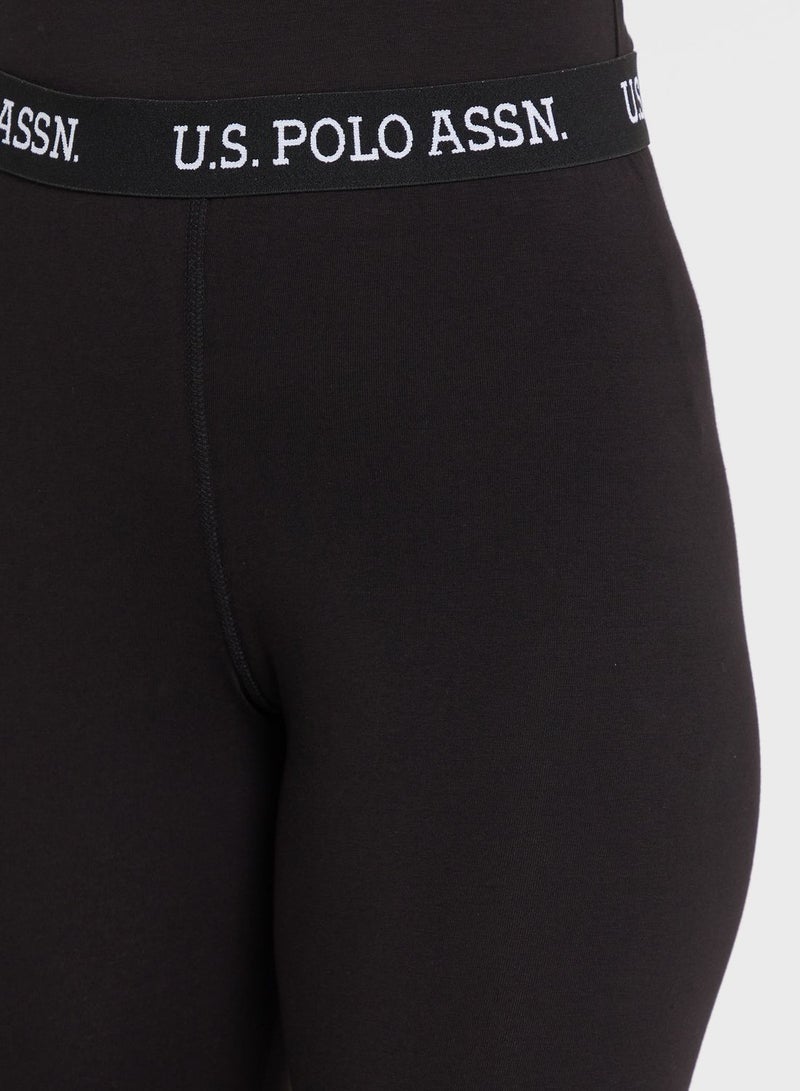 يو اس بولو اسن ليجنز بخصر مرتفع - Image 3