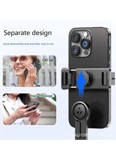 ARNOTEC 26.46inches(67.2cm)Portable Selfie Stick Tripod, 4 in 1 Extendable Phone Tripod Stand with Detachable Wireless Remote & Phone Holder 360° Rotating Mini Travel Tripod Compatible with iPhone 16/15/14/13 Pro/Android/Gopro  - Image 3