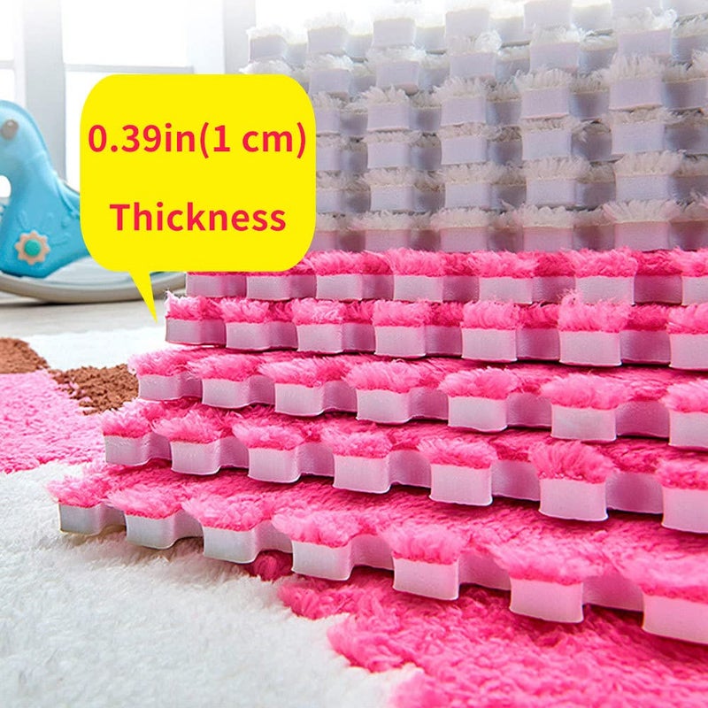 Oncpcare 10Pcs 11â€ x 11â€ Guinea Pig Pads Washable, Reusable Guinea Pig Fleece Cage Liners, Soft Warm Rabbit Sleep Mat Blanket Bed (White) - Image 3