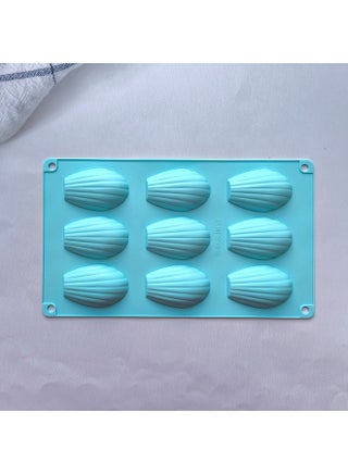 Silicone 9 With Shell 9 Chocolate Mold Diy Madeleine Candy Pudding Biscuit Cake Mold-Color:Nordic Blue - pzsku/Z4C4ACCCDA82BD4EDCD75Z/45/_/1742978231/958d0e1a-ef16-49bd-8183-557b13421aa6