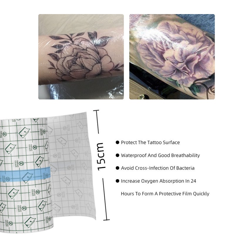 10m Tattoo Repair Stickers Protective Breathable Tattoo Film After Care Tattoo Solution Tattoo Supplies Accessories - Image 4