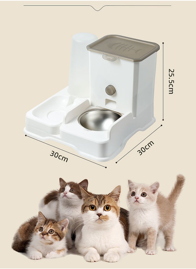 Kidle Automatic Cat Bowl Dog Water Feeder Bowl Cat Feeder and Water Dispense Feeder Pet Dog Feeder  - Image 5