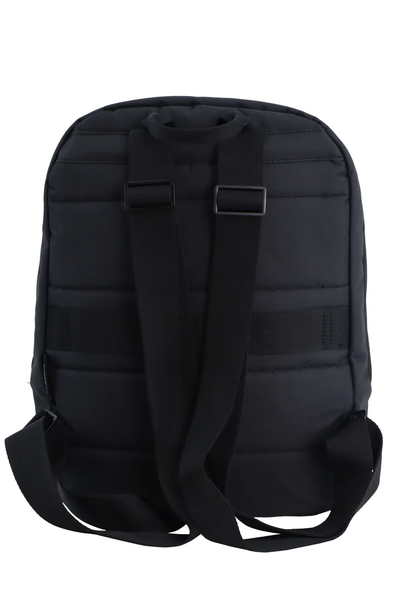 Discovery Discovery Downtown Backpack 11L – Black |Compact RPET Backpack with RFID Protection & Luggage Strap
