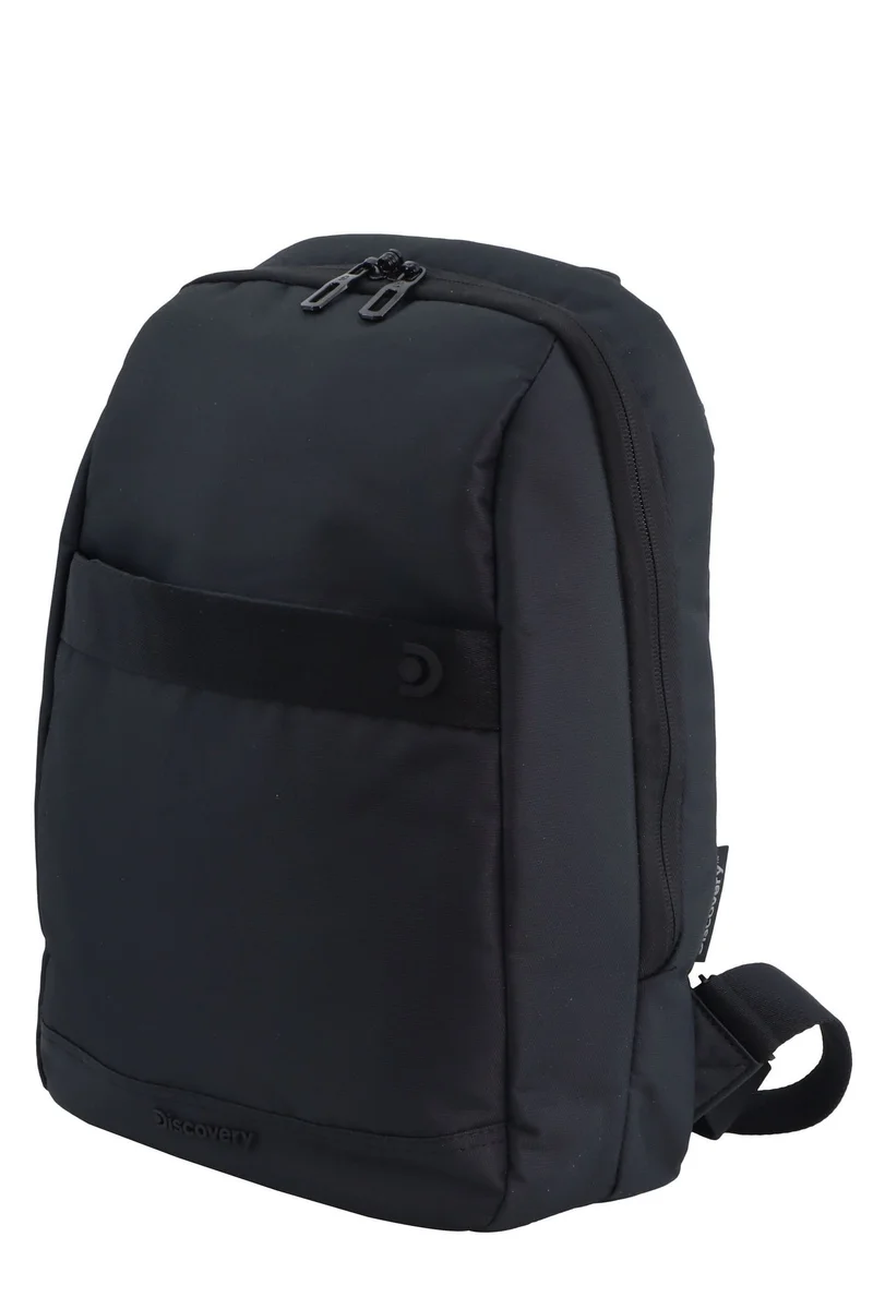 Discovery  Discovery Downtown Backpack 11L â€“ Black |Compact RPET Backpack with RFID Protection & Luggage Strap  | Best Price UAE