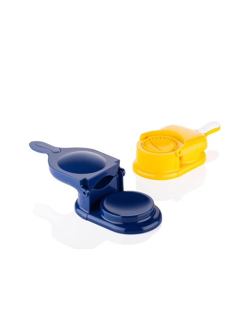 ROBOMALLS Mini Dumpling Puri Maker Press Ghughra Momos Maker Machine make in india Press Dough Presser Tool Momo Puri Machine With original box Pack of 2  - Image 4