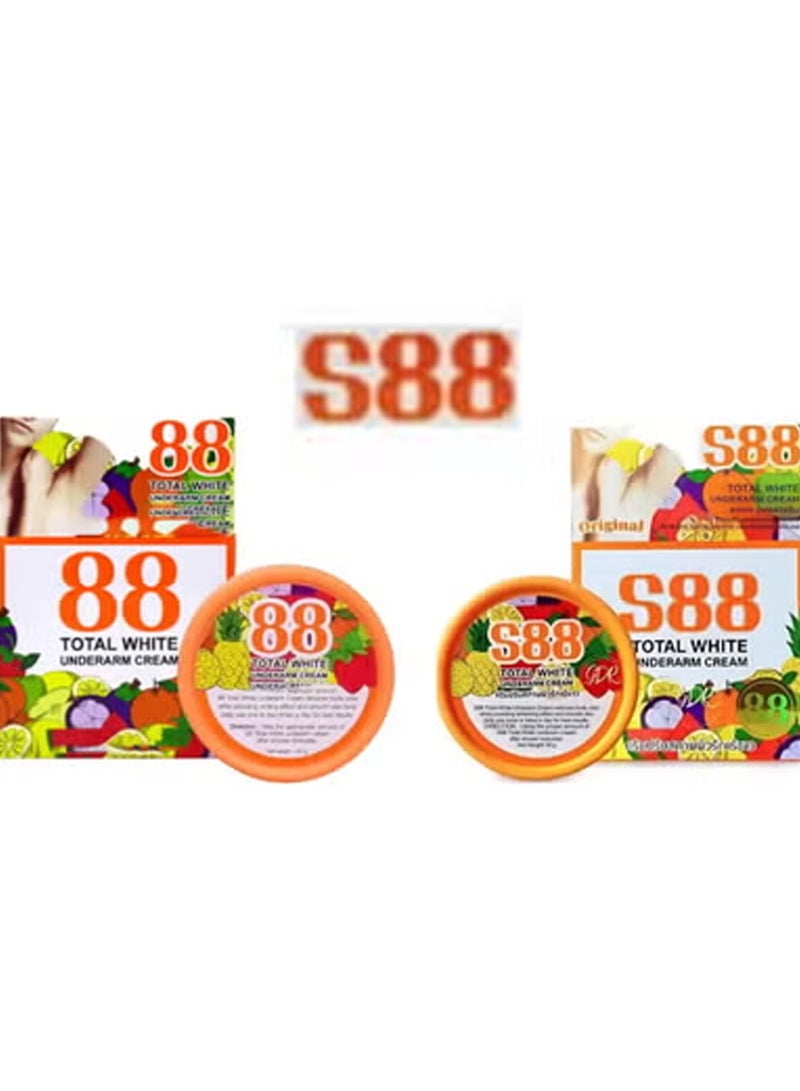 اس 88 كريم تحت الإبط توتال وايت كريم تفتيح الإبط
