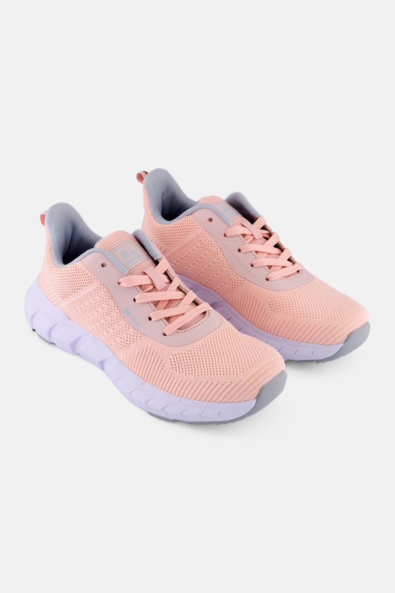 RBX أحذية نسائية خارجية مزودة بأربطة، وردي - Image 1