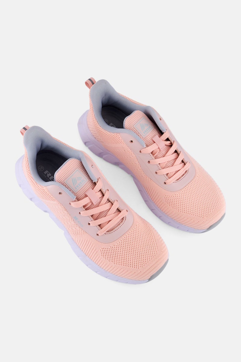 RBX أحذية نسائية خارجية مزودة بأربطة، وردي - Image 4