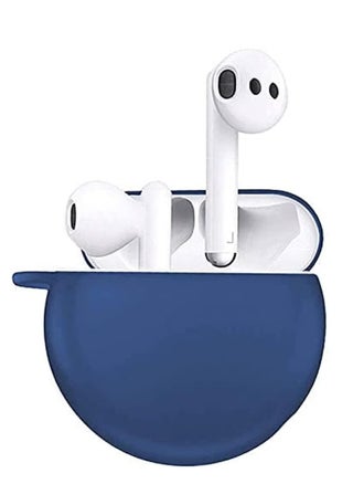 Silicone Case Cover for Huawei FreeBuds 3 with Carabiner, Anti-Shock Full Protection, Charging Port Accessibility - Blue - pzsku/Z4C4B45B51F43E20FAC58Z/45/_/1731142329/5197a0ab-bc40-4226-8fef-ddfa95383f5e