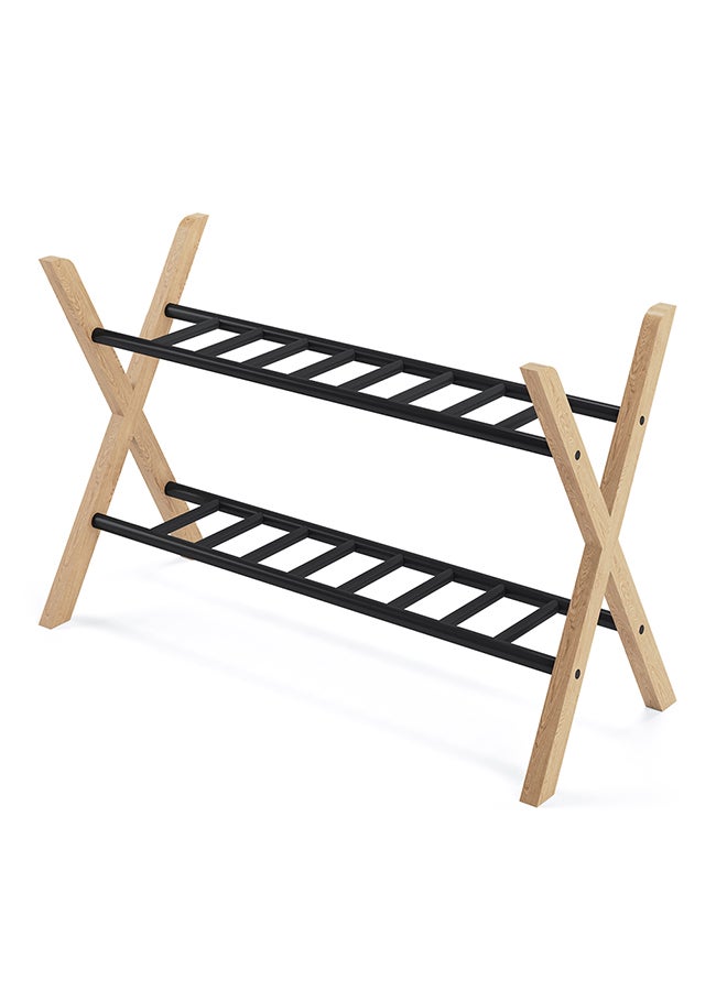 Woodz Archy Shoe Cabinet Wood - Image 2