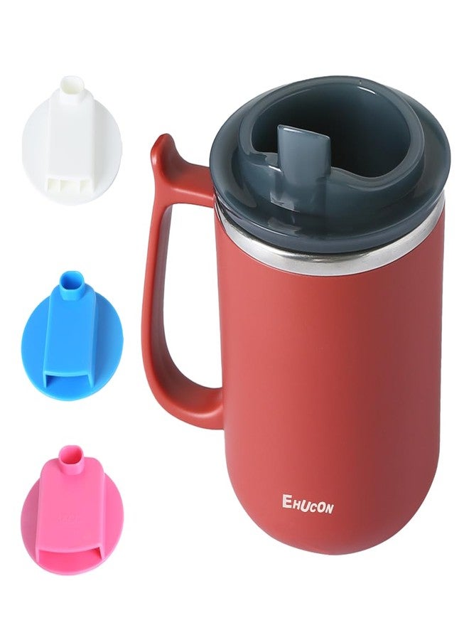 EHUSPU Dysphagia Regulating Drinking Cups for Swallowing Difficulty - with 5cc, 10cc, & 15cc Sip Options - Liquids Only - Pack of 1 (Red, 1PC) - Image 1