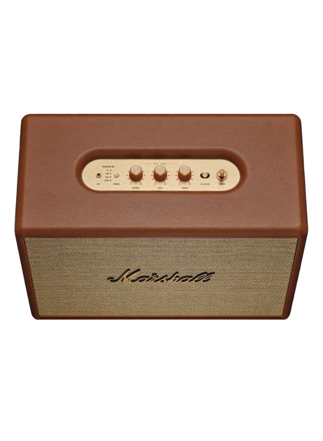 مارشال حصل جهاز Woburn III من Marshall على ترقية أنيقة مع مكبر صوت بلوتوث جديد باللون البني - Image 1