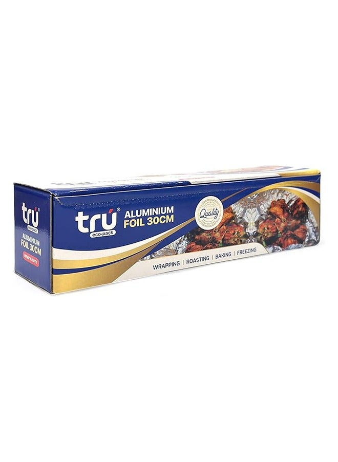 Tru Aluminum Foil - 30cm x 1 kg x 6 Rolls silver - Image 3