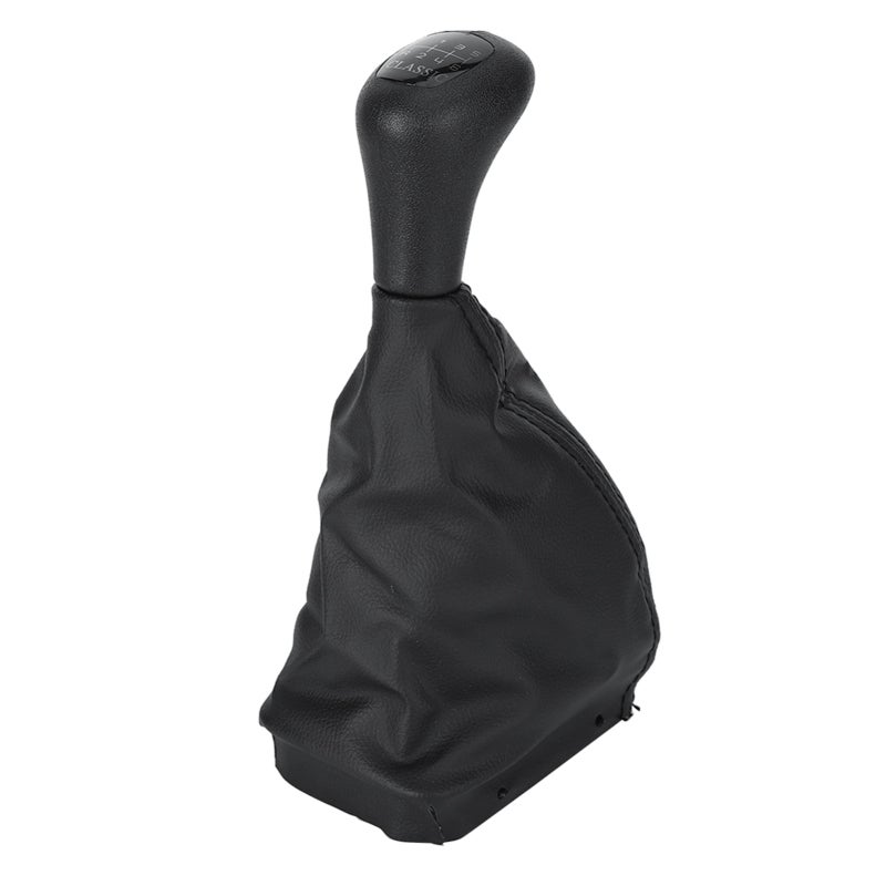 Gear Shift Knob Cover: PU & ABS Material, Corrosion Resistance, Stylish Design - Perfect Fit, Easy Installation Shift Knob Cover for Car Interior Upgrade, Manual Transmission Vehicles - Image 1