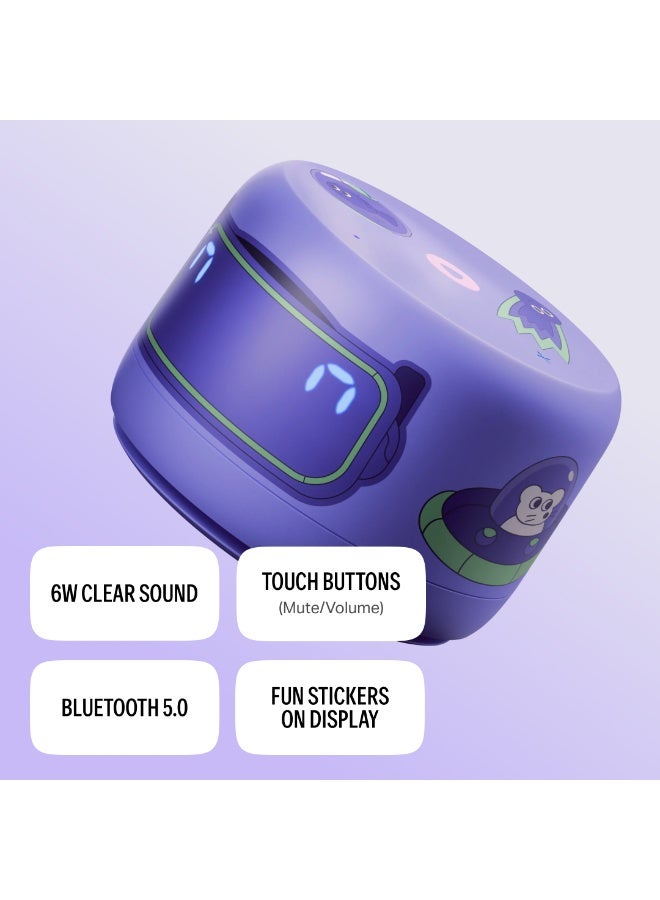 Yasmina Yango Yasmina Lite AI Smart Speaker, Bilingual Arabic & English, Screen-Free Learning, Quran & Stories for Kids, Routine Helper Violet - Image 5